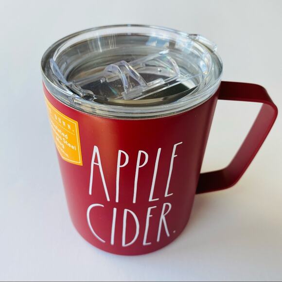 Rae Dunn | Apple Cider Stainless Steel Mug NWT - Picture 1 of 4